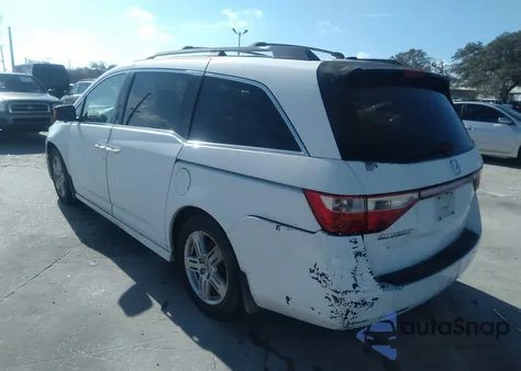 2011 Honda Odyssey Touring/Touring Elite from USA, damaged, VIN 5FNRL5H92BB005123
